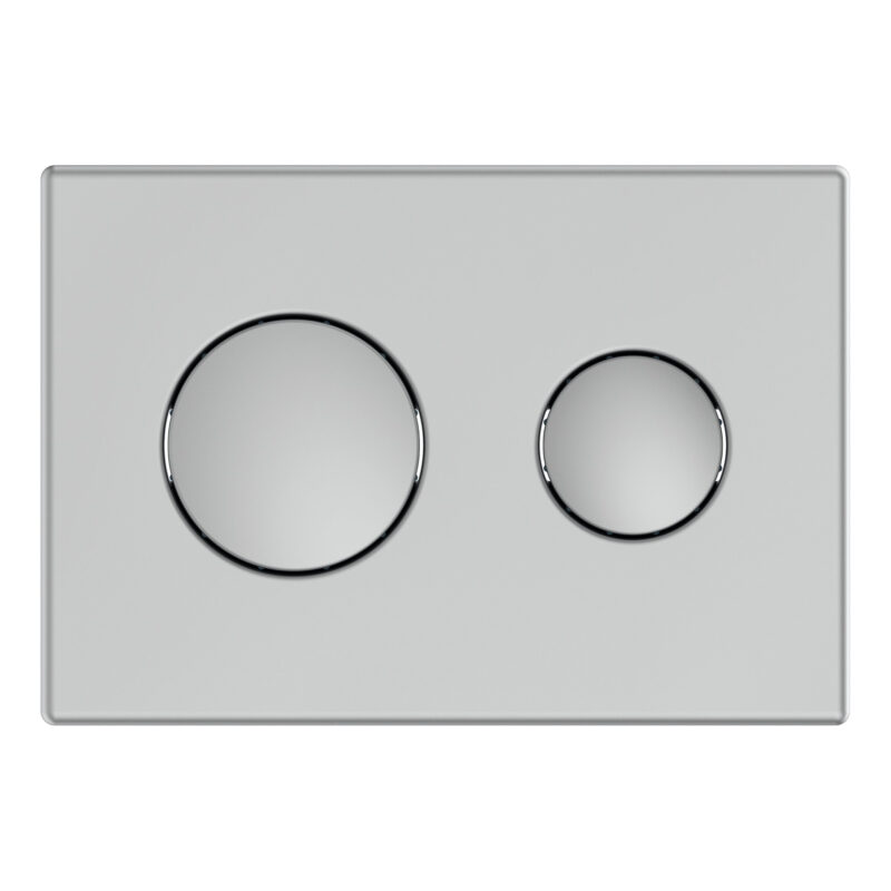Armitage Shanks Conceala 3 Pneumatic Dual Flush Plate Stainless Steel