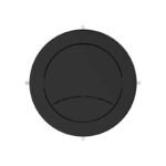Armitage Shanks Conceala 3 Pneumatic Dual Flush Push Button Black