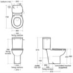 Armitage Shanks Contour 21 Close Coupled Cistern with Spatula Lever for 75cm Bowl
