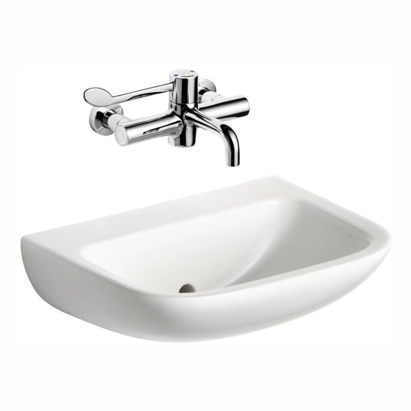 Armitage Shanks Contour 21 50cm Basin Back Outlet No Tapholes