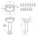 Armitage Shanks Royalex 2 Taphole Basin 56cm