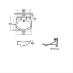 Armitage Shanks Salonex Hairdressers Basin & Tap Pack