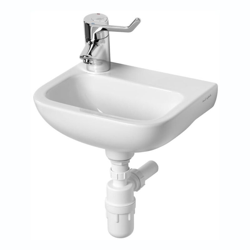 Armitage Shanks Contour 21 37cm Handrinse Basin 1 Left Taphole Armitage Shanks Contour 21 37cm Handrinse Basin 1 Left Taphole