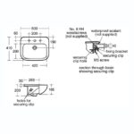 Armitage Shanks Profile 21 50cm 1TH Semi Countertop Basin