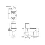 Armitage Shanks Contour 21 Lever Close Coupled Cistern White