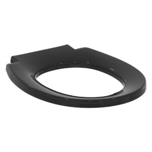 Armitage Shanks Contour 21 Small Seat No Cover Black