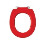 Armitage Shanks Contour 21 Red Toilet Seat No Cover