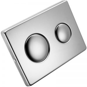 Armitage Shanks Contemporary Flush Plate Stainless Steel