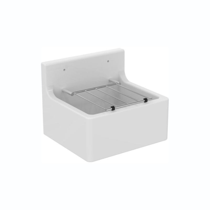 Armitage Shanks Birch Cleaners Sink 460mm S5915 White Armitage Shanks Birch Cleaners Sink 460mm S5915 White