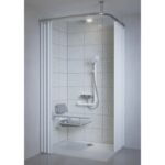 Armitage Shanks Contour 21 80cm Hinged Support Arm Grey