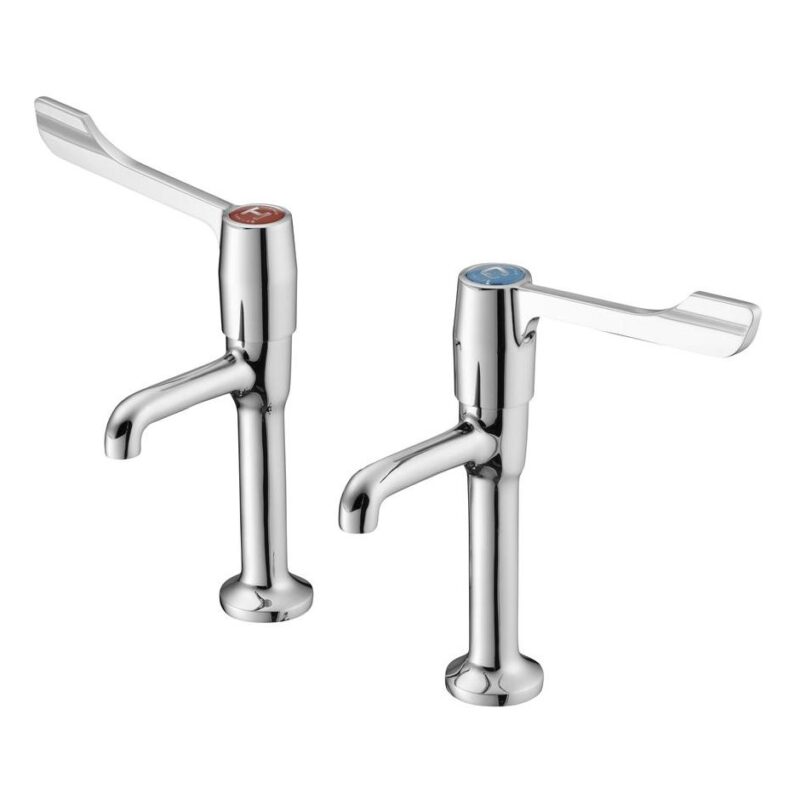 Armitage Shanks Markwik High Neck Pillar Taps Chrome Armitage Shanks Markwik High Neck Pillar Taps Chrome