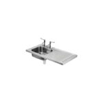 Armitage Shanks Markwik High Neck Pillar Taps Chrome
