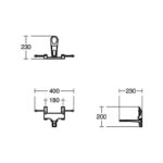 Armitage Shanks Portman 21 Concealed Basin Bracket S9137