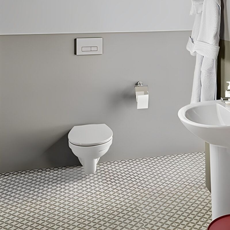 Armitage Shanks Sandringham 21 Wall Hung Toilet with Seat