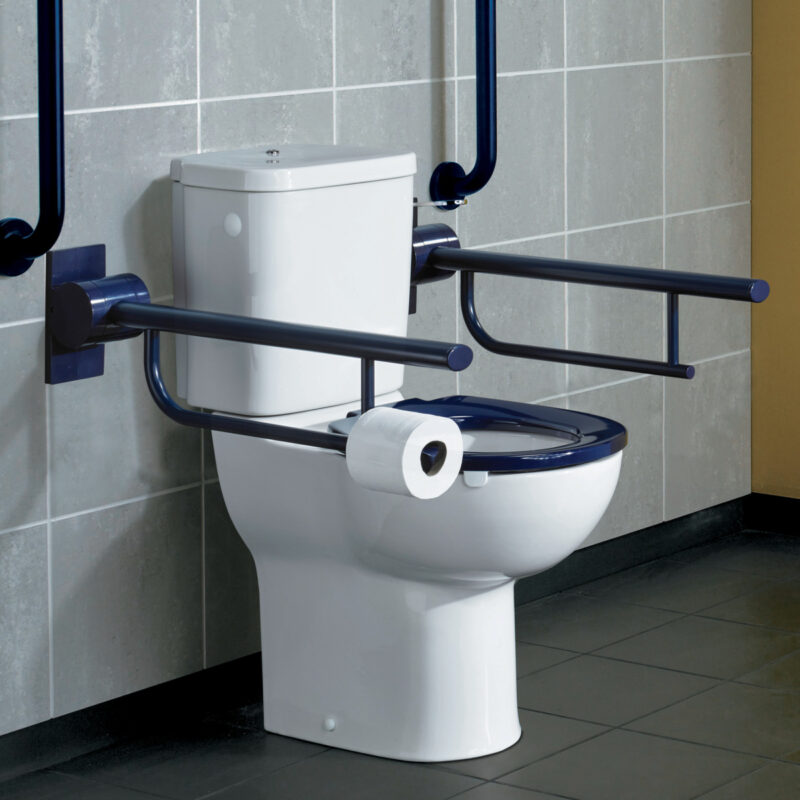 Armitage Shanks Contour 21 Standard Seat No Cover Blue