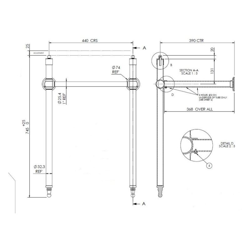 Bayswater Universal Basin Frame