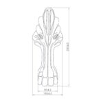Bayswater Traditional Bath Leg Set