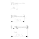 Bayswater Bathurst Bath Leg Set