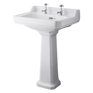 Bayswater Fitzroy 595mm 2 Tap Hole Basin
