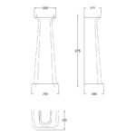 Bayswater Fitzroy Full Pedestal