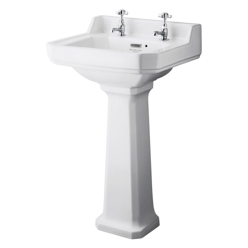 Bayswater Fitzroy 500mm 2 Tap Hole Basin