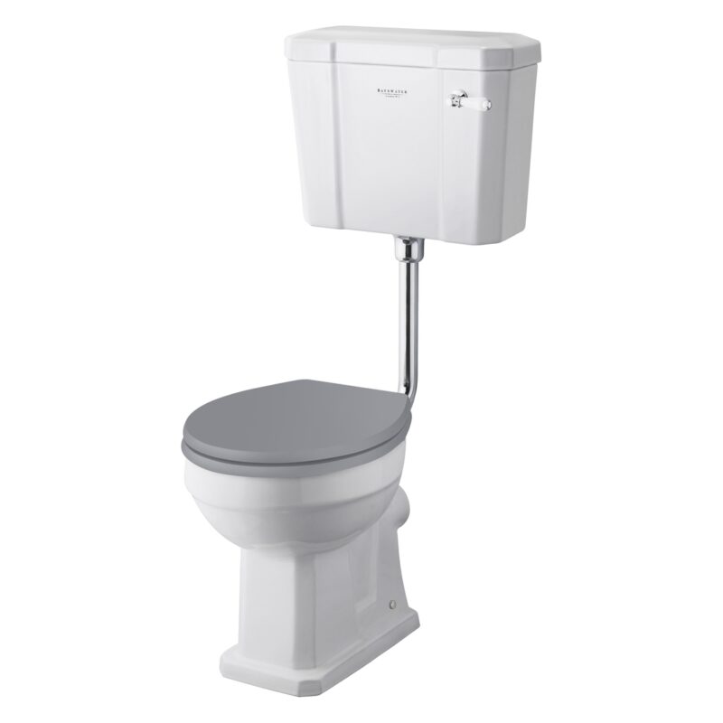 Bayswater Fitzroy Low Cistern, Ceramic Lever & Fittings