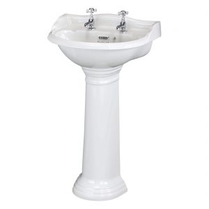Bayswater Porchester 500mm 2 Tap Hole Basin