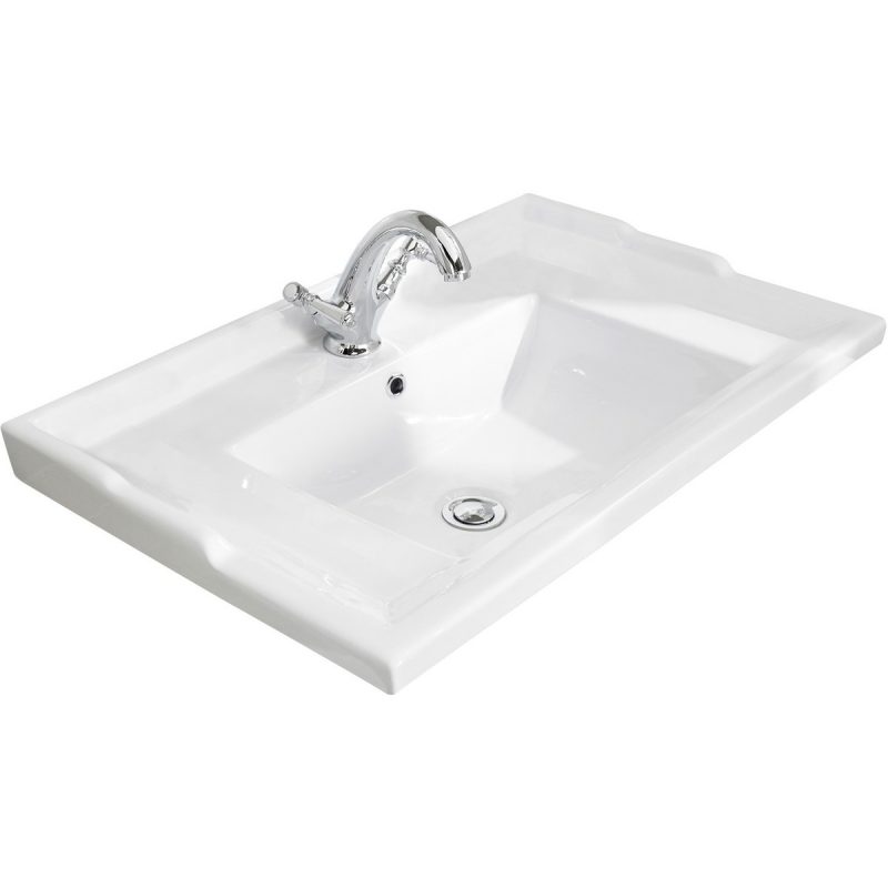Bayswater 600mm Traditional 1 Tap Hole Basin