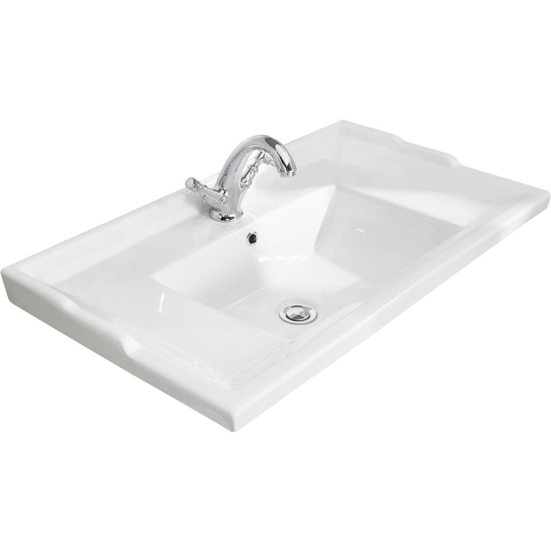 Bayswater 800mm Traditional 1 Tap Hole Basin