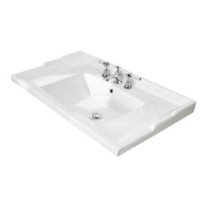 Bayswater 800mm Traditional 3 Tap Hole Basin