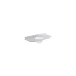Bayswater 1000mm Single Bowl Curved 3 Hole Grey Marble Top