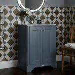 Bayswater Stiffkey Blue 600mm 2 Door Basin Cabinet