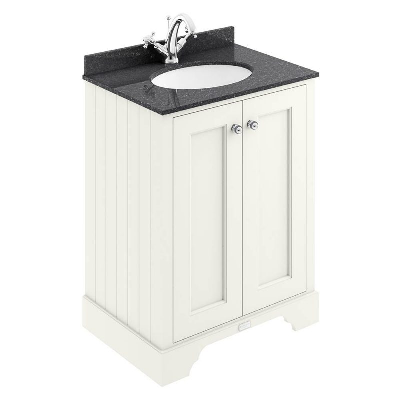 Bayswater Pointing White 600mm 2 Door Basin Cabinet