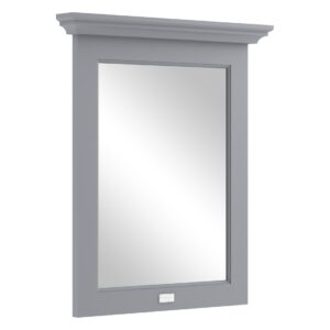 Bayswater Plummett Grey 600mm Flat Mirror