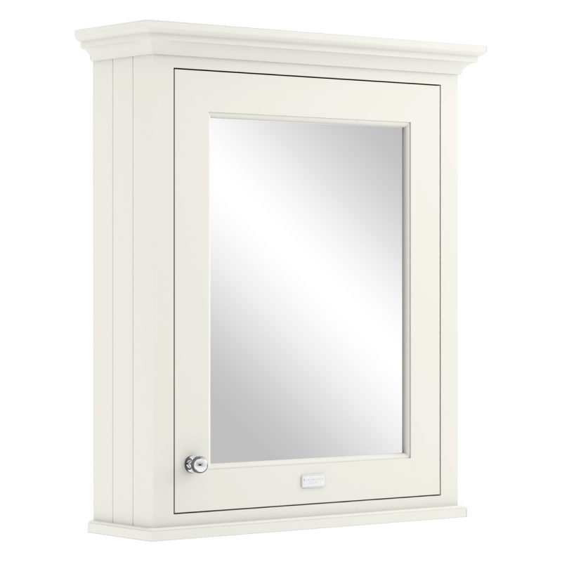 Bayswater Pointing White 600mm Mirror Wall Cabinet