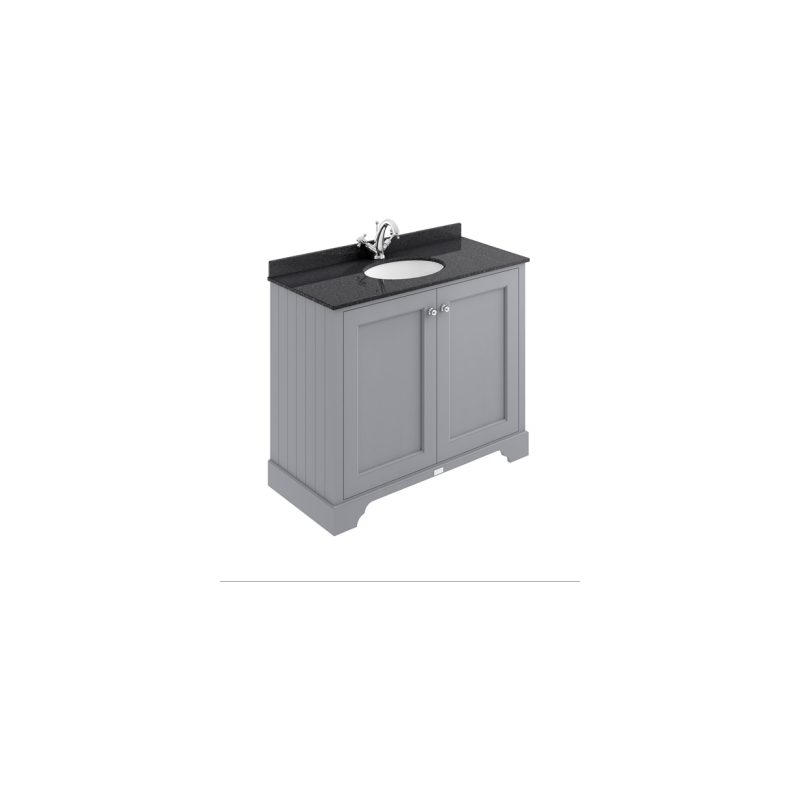 Bayswater 1000mm 2 Door Basin Cabinet Grey