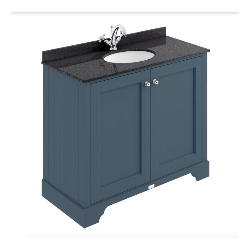 Bayswater 1000mm 2 Door Basin Cabinet Blue Bayswater 1000mm 2 Door Basin Cabinet Blue