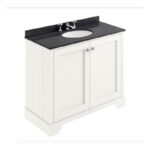 Bayswater 1000mm 2 Door Basin Cabinet White