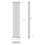 Bayswater Nelson Triple Radiator 1800 x 381mm