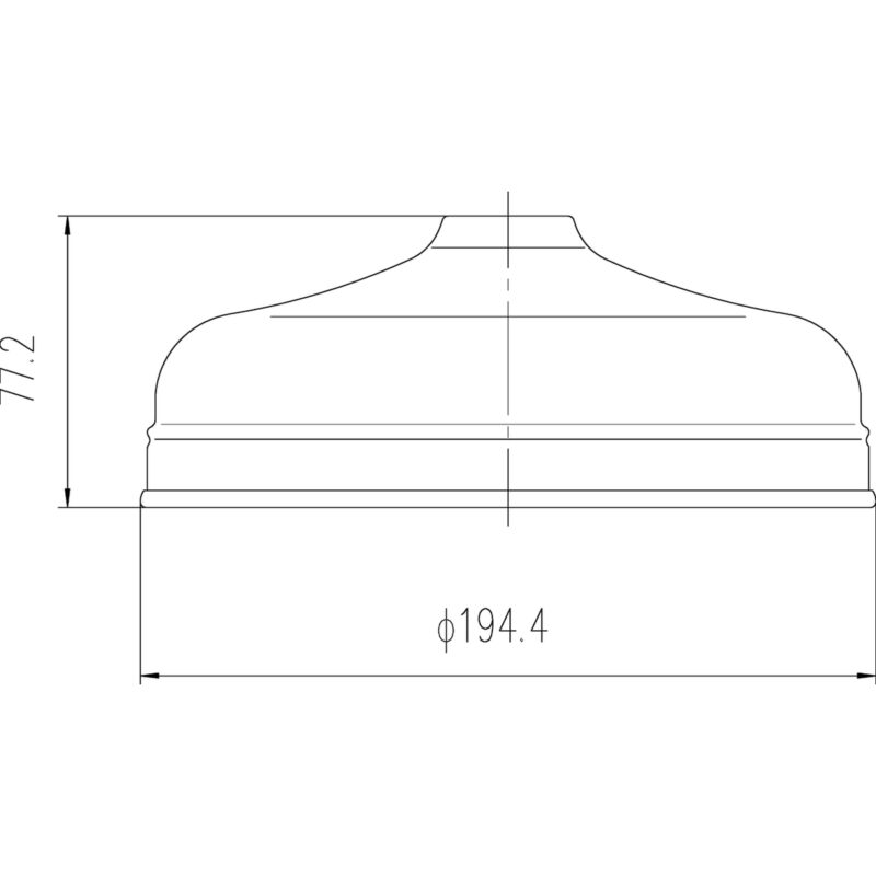 Bayswater 8" Apron Fixed Head