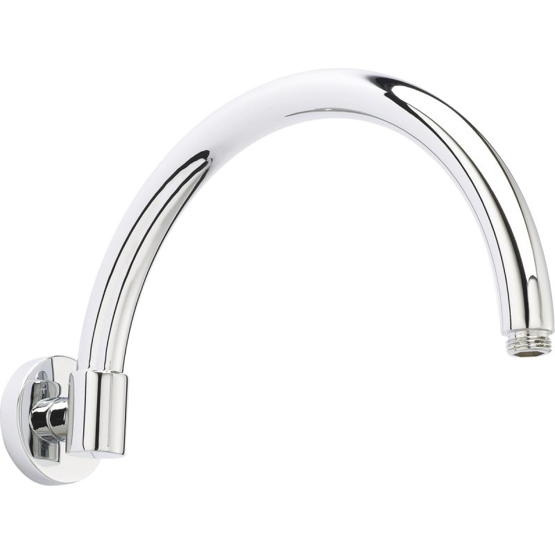 Bayswater Wall Mounted Curved Shower Arm