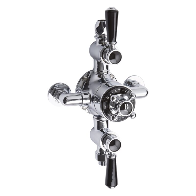 Bayswater Triple Exposed Valve with Black Indices