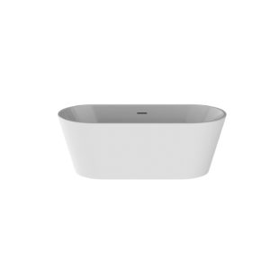 BC Designs Bletchley 1600x700mm Freestanding Double Ended Bath