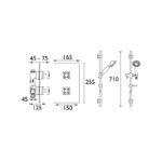 Bristan 1901 Shower Pack with Adjustable Kit