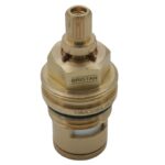 Bristan 1/2" Short Stem Clockwise (Hot) Ceramic Disc Valve