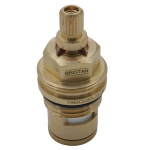 Bristan 1/2" Short Stem Clockwise (Hot) Ceramic Disc Valve