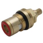 Bristan 1/2" Short Stem Clockwise (Hot) Ceramic Disc Valve