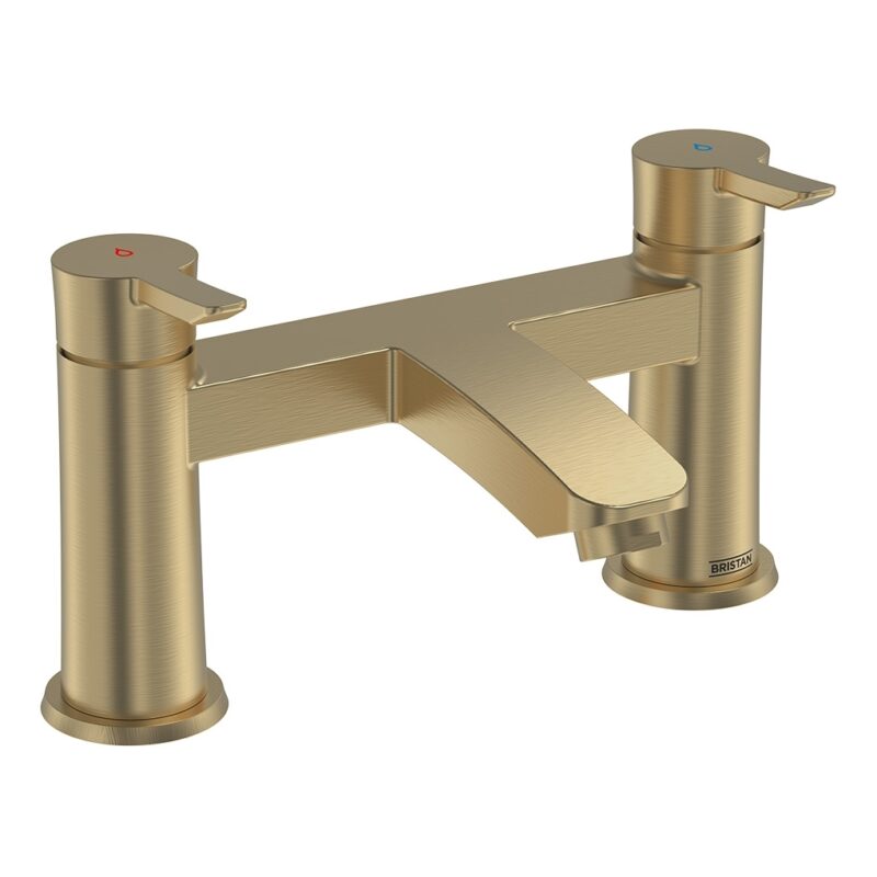 Bristan Apelo Bath Filler Tap Brushed Brass Bristan Apelo Bath Filler Tap Brushed Brass