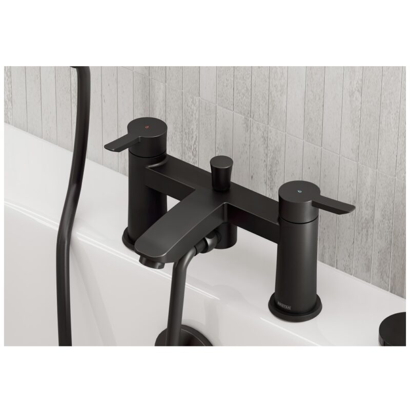 Bristan Apelo Bath Shower Mixer Tap Black