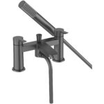 Bristan Apelo Bath Shower Mixer Tap Gun Metal Grey